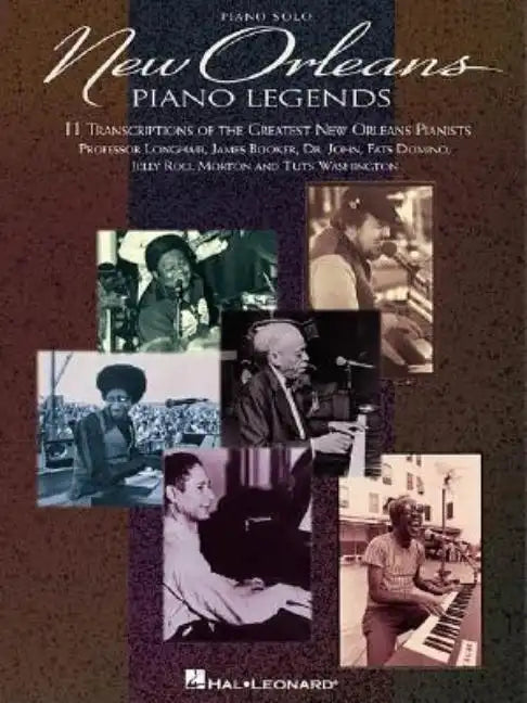 New Orleans Piano Legends - Paperback
