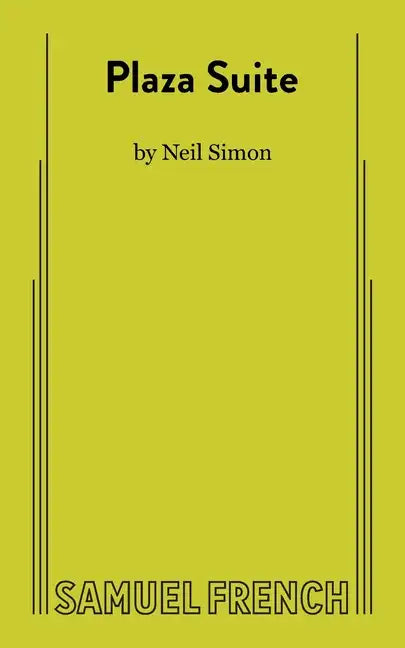 Plaza Suite - Paperback