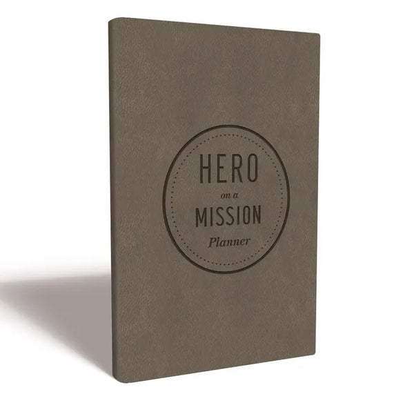 Hero on a Mission Guided Planner - Imitation Leather