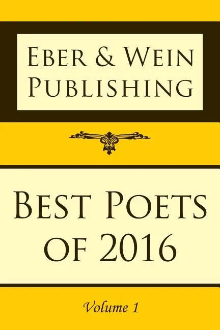 Best Poets of 2016: Vol. 1 - Paperback