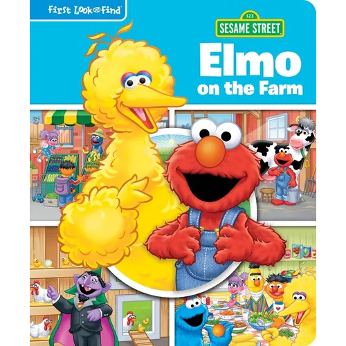 Sesame Street: Elmo on the Farm First Look and Find - Board Book