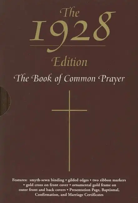 The 1928 Book of Common Prayer - Bonded Leather