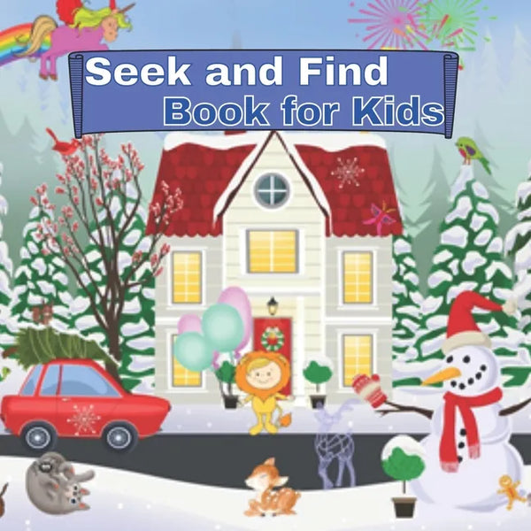 Seek And Find Book For Kids: Hidden Pictures For Preschool ( Full Color Pages) - Paperback