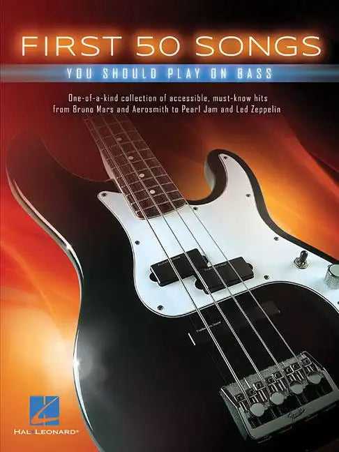 First 50 Songs You Should Play on Bass - Paperback