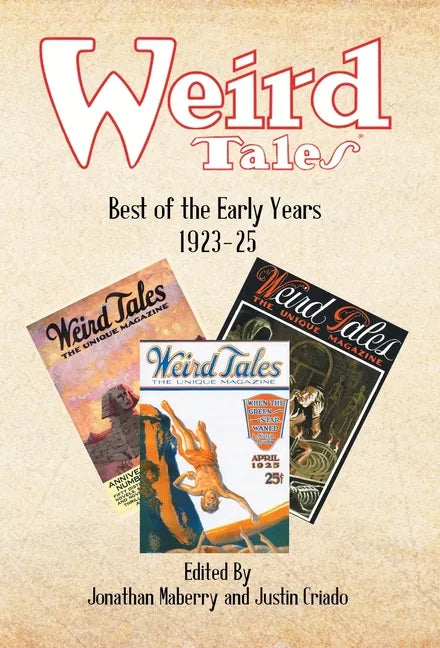 Weird Tales: Best of the Early Years 1923-25 - Hardcover