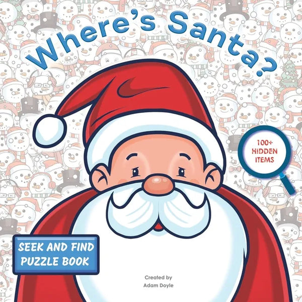 Where's Santa?: A Seek And Find Puzzle Book - Paperback
