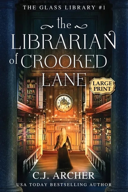 The Librarian of Crooked Lane: Large Print - Paperback