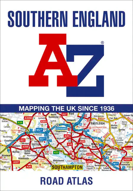Southern England A-Z Road Atlas - Paperback