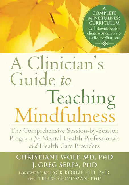 A Clinician's Guide to Teaching Mindfulness: The Comprehensive Session-By-Session Program for Mental Health Professionals and Health Care Providers - Paperback