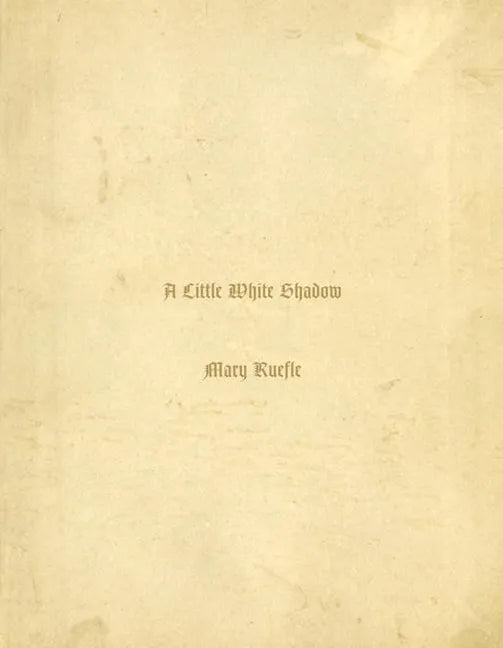 A Little White Shadow - Paperback