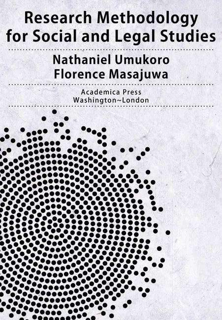 Research Methodology for Social and Legal Studies - Hardcover
