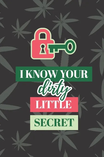 I Know Your Dirty Little Secret: Cool Weed Design Manager to Protect Usernames and Passwords for Internet Websites and Services - With Tabs - Paperback
