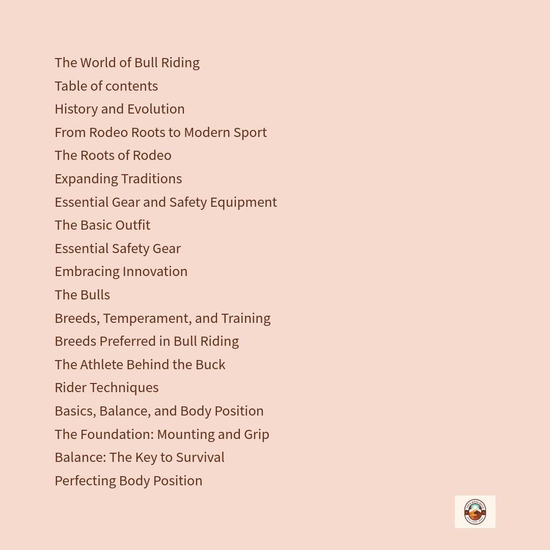 The World of Bull Riding