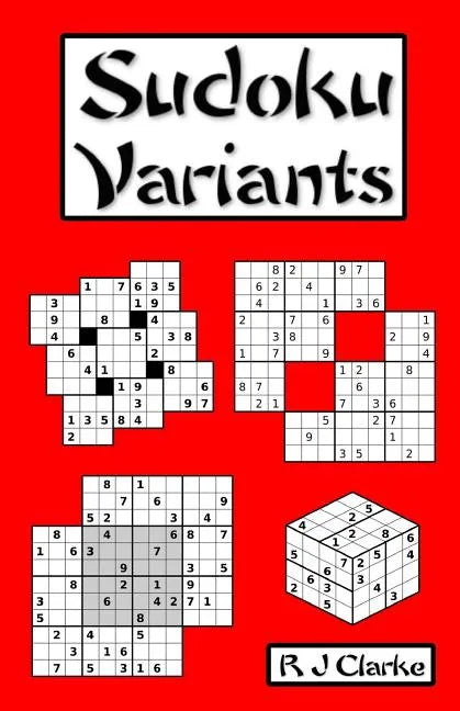 Sudoku Variants: 50 Sudoku Variations - Paperback