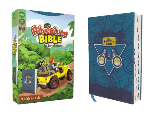 Nirv, Adventure Bible for Early Readers, Leathersoft, Blue, Full Color, Thumb Indexed Tabs - Imitation Leather