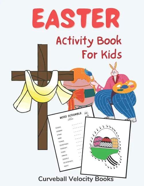 Easter Activity Book for Kids: Puzzles and Activities for Kids 6-12 - Paperback