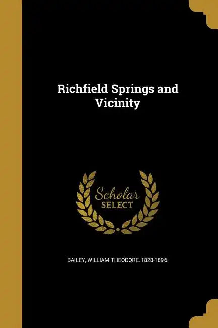Richfield Springs and Vicinity - Paperback