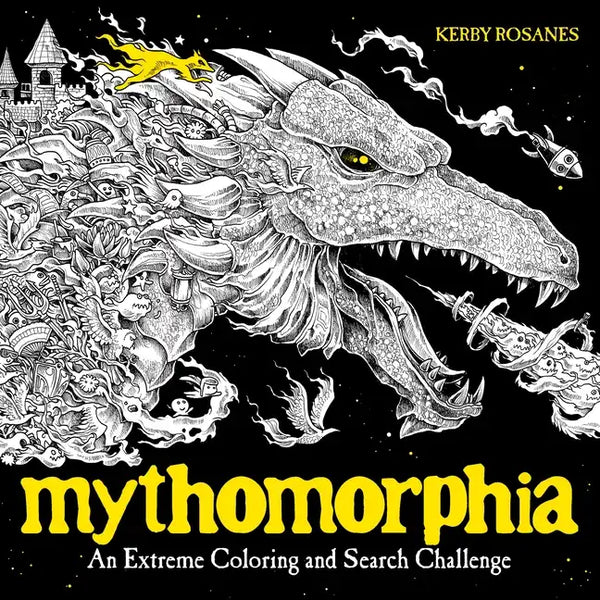 Mythomorphia: An Extreme Coloring and Search Challenge - Paperback
