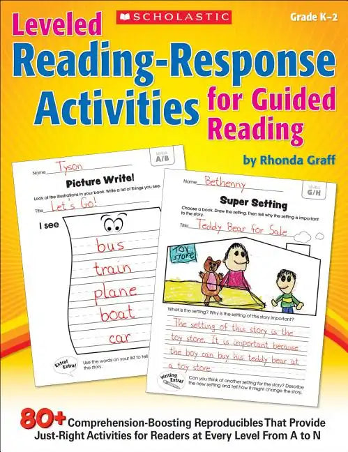 Leveled Reading-Response Activities for Guided Reading - Paperback