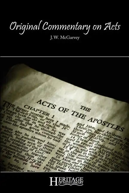 Original Commentary on Acts - Paperback