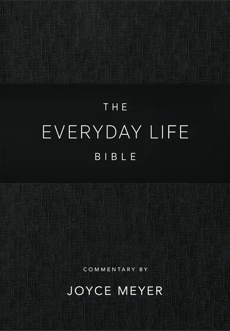 Everyday Life Bible: Black Leatherluxe(r): The Power of God's Word for Everyday Living - Leather