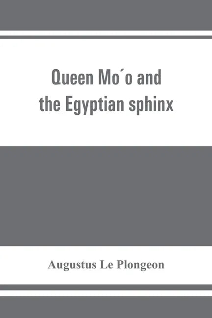 Queen Móo and the Egyptian sphinx - Paperback