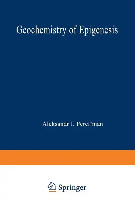 Geochemistry of Epigenesis - Paperback