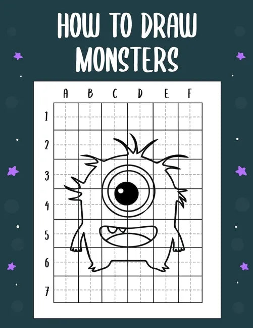 How to draw monsters: guide to draw monsters for Kids and adults to Learn to Draw Cute Stuff (How to draw) - Paperback