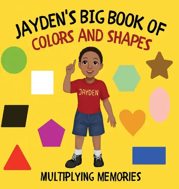 Jayden's Big Book of Colors and Shapes - Hardcover