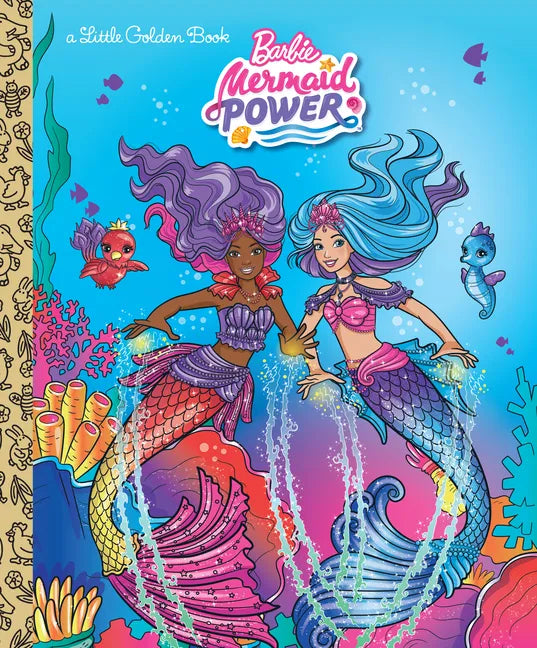 Barbie Mermaid Power Little Golden Book (Barbie) - Hardcover