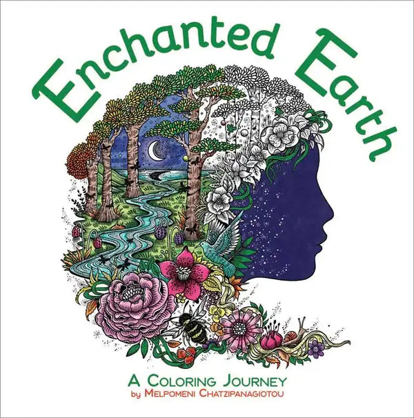 Enchanted Earth Coloring: A Coloring Journey - Paperback