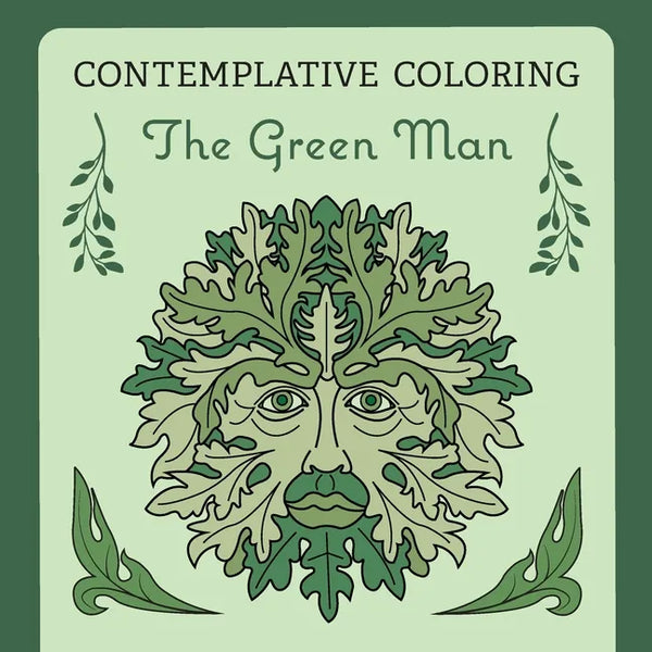 The Green Man (Contemplative Coloring) - Paperback