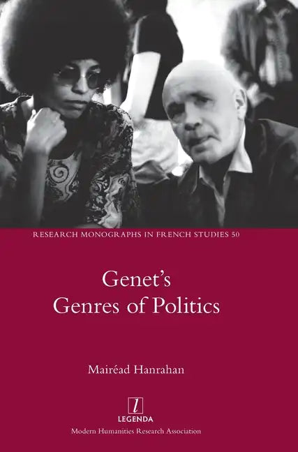 Genet's Genres of Politics - Hardcover