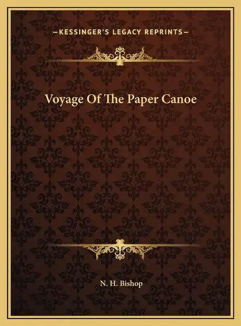 Voyage Of The Paper Canoe - Hardcover