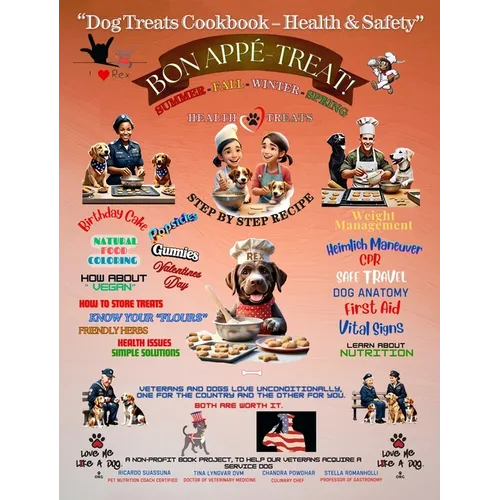 Dog Treats Cookbook - Health & Safety - Hardcover