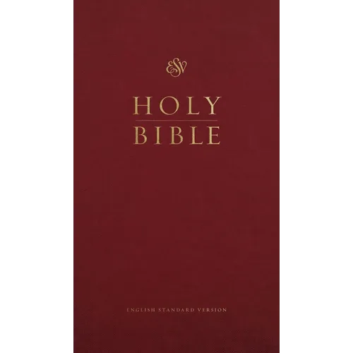 ESV Church Bible, Large Print (Hardcover, Burgundy) - Hardcover