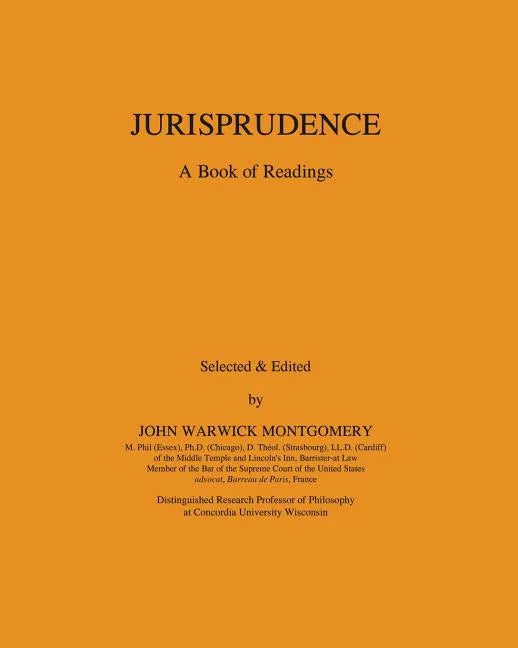 Jurisprudence: A Book of Readings - Paperback