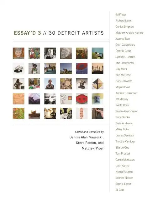 Essay'd 3: 30 Detroit Artists - Paperback