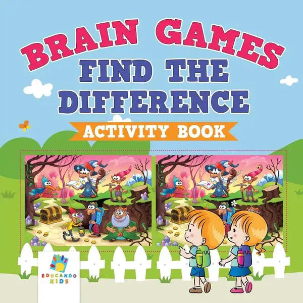 Brain Games Find the Difference Activity Book - Paperback