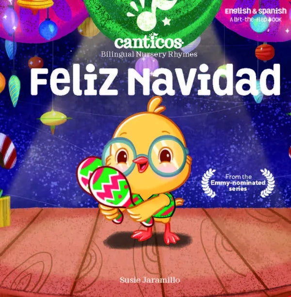 Canticos Jingle Bells / Navidad: Bilingual Nursery Rhymes - Board Book