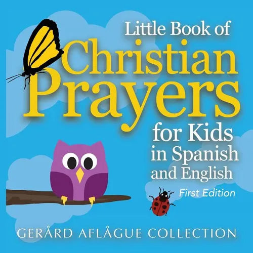 Little Book of Christian Prayers for Kids in Spanish and English - Paperback