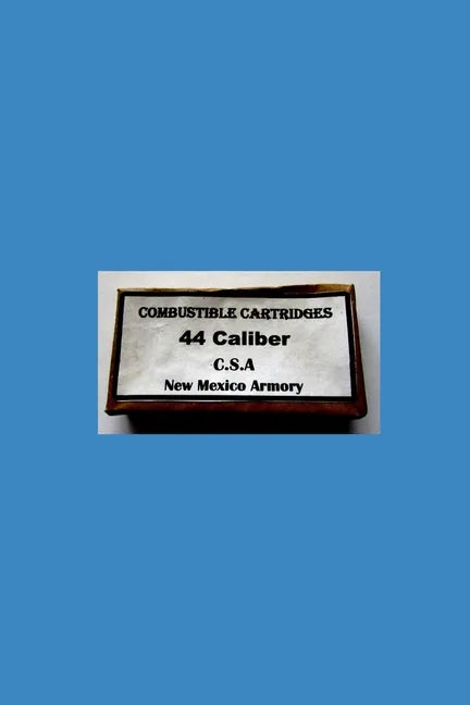 Combustible Paper Cartridges: for Black Powder Revolvers - Paperback