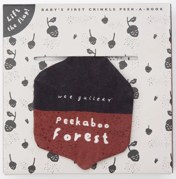 Peekaboo Forest: Baby's First Crinkle Peek-A-Book - Lift the Flap! - Fabric