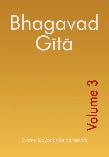 Bhagavad Gita - Volume 3 - Paperback