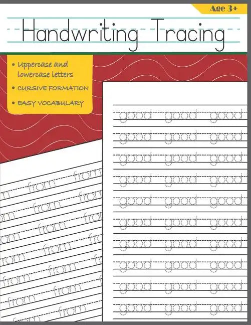 Handwriting Tracing: First Easy Words Handwriting Practice for Kids - Paperback