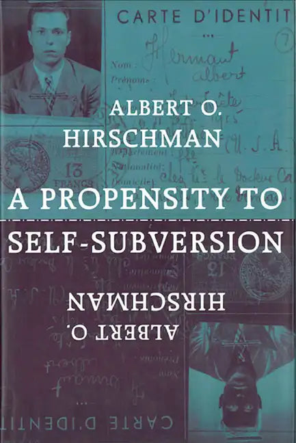 A Propensity to Self-Subversion - Paperback