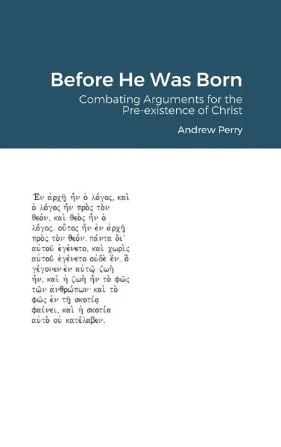 Before He Was Born - Hardcover
