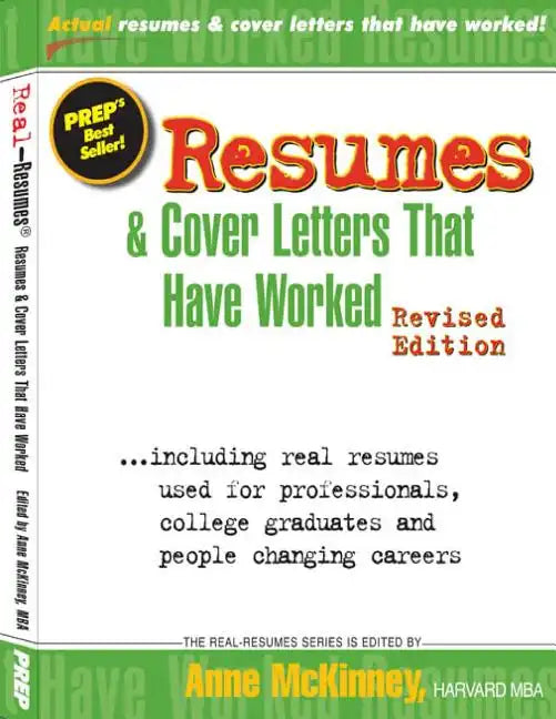 Resumes & Cover Letters That Have Worked - Paperback