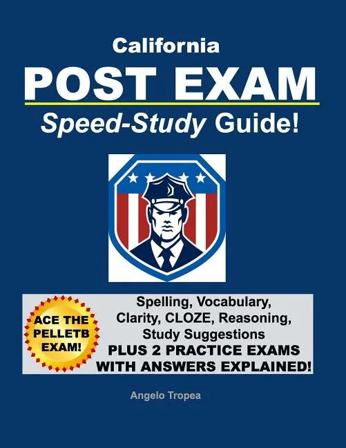 California Post Exam Speed-Study Guide - Paperback