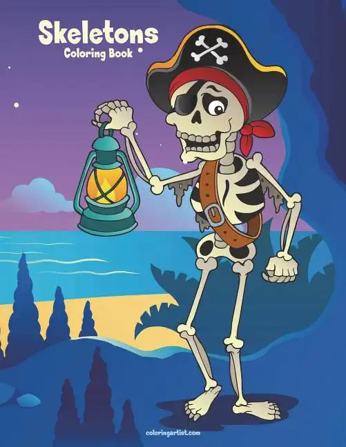 Skeletons Coloring Book 1 - Paperback